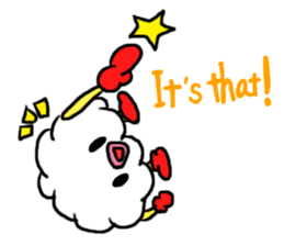 (Mr. KUMO)the cloud English version sticker #7205121