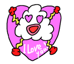 (Mr. KUMO)the cloud English version sticker #7205122