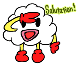 (Mr. KUMO)the cloud English version sticker #7205127