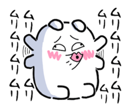 Very strange dog6 sticker #7205186