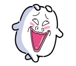 Very strange dog6 sticker #7205215