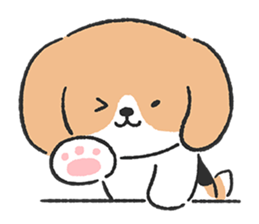 Beagle&Pomeranian sticker #7205438