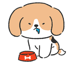 Beagle&Pomeranian sticker #7205440