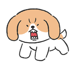 Beagle&Pomeranian sticker #7205446