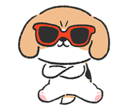 Beagle&Pomeranian sticker #7205450