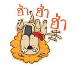 Trust me i'm a Lion sticker #7205595