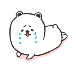 Dough polar bear & penguin sticker #7205660