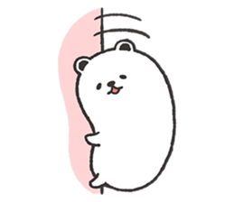 Dough polar bear & penguin sticker #7205663