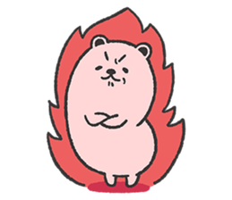 Dough polar bear & penguin sticker #7205664