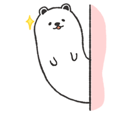 Dough polar bear & penguin sticker #7205665