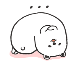 Dough polar bear & penguin sticker #7205672