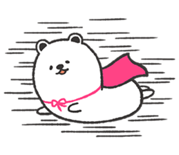 Dough polar bear & penguin sticker #7205686