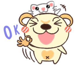 Kuma & Neko sticker #7205871