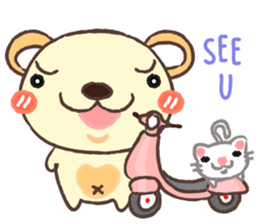 Kuma & Neko sticker #7205889