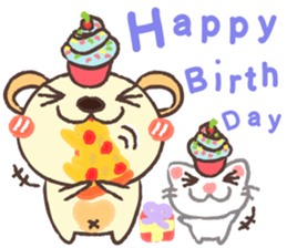 Kuma & Neko sticker #7205895