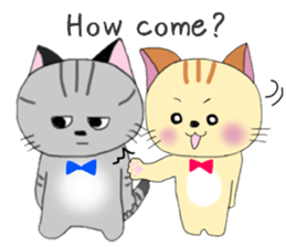 Kuro's daily life 6 English version sticker #7205937