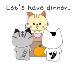 Kuro's daily life 6 English version sticker #7205942