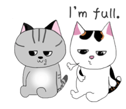 Kuro's daily life 6 English version sticker #7205943