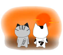 Kuro's daily life 6 English version sticker #7205953