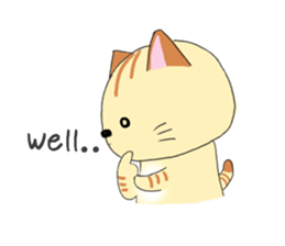 Kuro's daily life 6 English version sticker #7205971