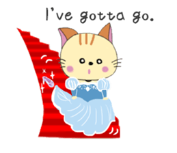 Kuro's daily life 6 English version sticker #7205973