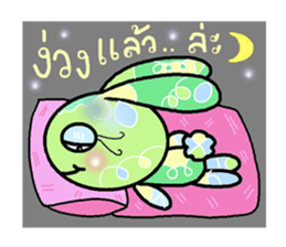 Happy lovely bunny sticker #7206211