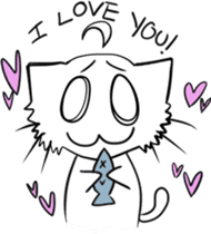 TINO THE CAT sticker #7206436