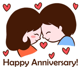 Valentine Couple sticker #7206576