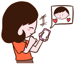 Valentine Couple sticker #7206606