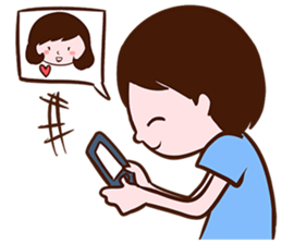 Valentine Couple sticker #7206615