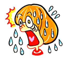 Mr. Mushroom head sticker #7206833