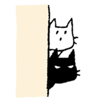 Shironeko and Kuroneko ~feelings~ sticker #7207328