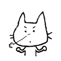 Shironeko and Kuroneko ~feelings~ sticker #7207333