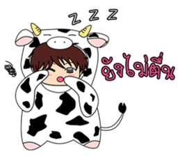 Family zoo version Thai sticker #7207782