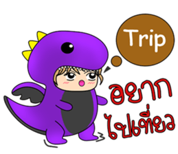 Family zoo version Thai sticker #7207787