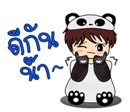 Family zoo version Thai sticker #7207790