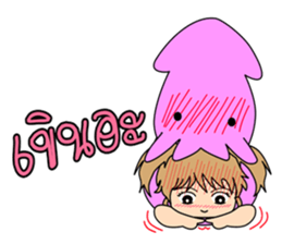 Family zoo version Thai sticker #7207803