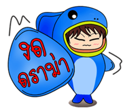 Family zoo version Thai sticker #7207806