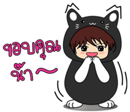 Family zoo version Thai sticker #7207812