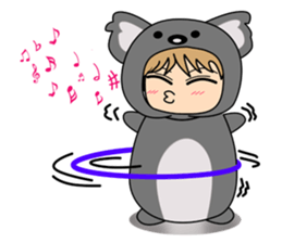 Family zoo version Thai sticker #7207814