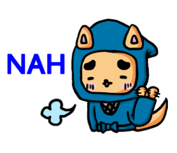 Shiba Inu Ninja&Kunoichi Cat sticker #7207881