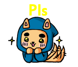 Shiba Inu Ninja&Kunoichi Cat sticker #7207885