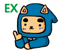 Shiba Inu Ninja&Kunoichi Cat sticker #7207886