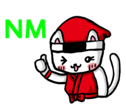 Shiba Inu Ninja&Kunoichi Cat sticker #7207904