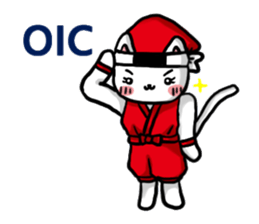 Shiba Inu Ninja&Kunoichi Cat sticker #7207906