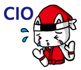 Shiba Inu Ninja&Kunoichi Cat sticker #7207909