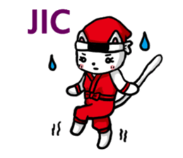 Shiba Inu Ninja&Kunoichi Cat sticker #7207910