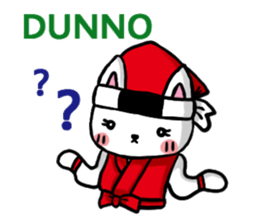 Shiba Inu Ninja&Kunoichi Cat sticker #7207912