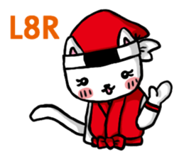 Shiba Inu Ninja&Kunoichi Cat sticker #7207918