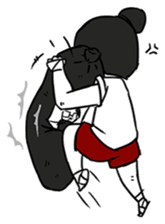 Angry Boxing Girl [ TH ] sticker #7207966